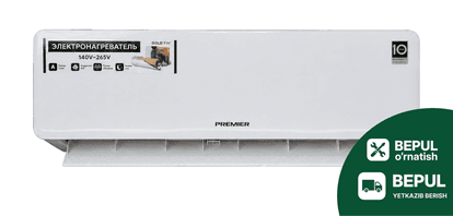 Кондиционер Premier New Eluna GMCC 12DC inverter PTC Heater 140V R32